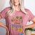 Teacher Inspire Love Women's Heather T-Shirt Heather Mauve Teacher Inspire Love Women's Heather T-Shirt Heather Mauve