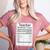 Teacher Nutrition Facts Teachers Nutritional Fact Women's Heather T-Shirt Heather Mauve