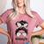 Teacher Para Life Tee Paraprofessional Cute Messy Bun Women's Heather T-Shirt Heather Mauve Teacher Para Life Tee Paraprofessional Cute Messy Bun Women's Heather T-Shirt Heather Mauve