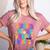 Teacher Of The Visually Impaired Blindness Awareness Women's Heather T-Shirt Heather Mauve