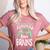 Teachers Love Brains Halloween Costume Trick Treat Zombie Women's Heather T-Shirt Heather Mauve