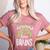 Teachers Love Zombie Teacher Halloween Fun Women's Heather T-Shirt Heather Mauve
