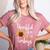 Teachers Thanksgiving Thankful For My Little Turkeys Women's Heather T-Shirt Heather Mauve Teachers Thanksgiving Thankful For My Little Turkeys Women's Heather T-Shirt Heather Mauve