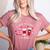 Teachers Valentine Day I Love My Class A Latte Coffee Women Women's Heather T-Shirt Heather Mauve