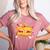 Teaching Is My Superpower Retro Comic Teacher Women's Heather T-Shirt Heather Mauve Teaching Is My Superpower Retro Comic Teacher Women's Heather T-Shirt Heather Mauve