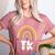 Team TK Transitional Kindergaten TK Crew Squad Teacher Kids Women's Heather T-Shirt Heather Mauve