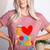 Teens Graduation I Heart My Teachers I Love My Teachers Women's Heather T-Shirt Heather Mauve Teens Graduation I Heart My Teachers I Love My Teachers Women's Heather T-Shirt Heather Mauve