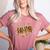 Thankful Teacher Shirts For Women Teach Thanksgiving Teacher Women's Heather T-Shirt Heather Mauve Thankful Teacher Shirts For Women Teach Thanksgiving Teacher Women's Heather T-Shirt Heather Mauve