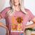 Thanksgiving Love Kindergarten Teacher Turkey Autumn Fall Women's Heather T-Shirt Heather Mauve