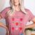 TK Is My Jam Transitional Kindergarten TK Teacher Strawberry Women's Heather T-Shirt Heather Mauve