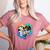TK Teacher Transitional Kindergarten Heart Back To School Women's Heather T-Shirt Heather Mauve