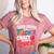 Tough Enough To Be A Teacher Crazy Enough To Love It Women's Heather T-Shirt Heather Mauve Tough Enough To Be A Teacher Crazy Enough To Love It Women's Heather T-Shirt Heather Mauve