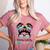 Twin Day Friends Teacher Twinning With My Bestie Women's Heather T-Shirt Heather Mauve Twin Day Friends Teacher Twinning With My Bestie Women's Heather T-Shirt Heather Mauve