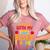 Twinning With My Bestie Teacher Boy Spirit Week Twin Day Women's Heather T-Shirt Heather Mauve Twinning With My Bestie Teacher Boy Spirit Week Twin Day Women's Heather T-Shirt Heather Mauve