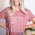 Typography 1st Grade Team Student Teacher Women's Heather T-Shirt Heather Mauve
