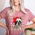 Ugly Xmas Sweater Santa Boston Terrier Dog Christmas For Men Women Kids Women's Heather T-Shirt Heather Mauve