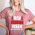 We Wear Red For Red Ribbon Week Awareness Mothers Teachers Women's Heather T-Shirt Heather Mauve We Wear Red For Red Ribbon Week Awareness Mothers Teachers Women's Heather T-Shirt Heather Mauve