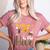 Welcome To The Hive Bee Teacher Back To School Women's Heather T-Shirt Heather Mauve
