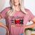 Y'All Gonna Make Me Lose My Mind Up Here Teacher Women's Heather T-Shirt Heather Mauve