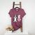8 Years Old Birthday Boston Terrier Dog Lover 8th Party Kid Women's Heather T-Shirt Heather Maroon