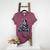 Biker Boston Terrier Dog Riding Motorbike Women's Heather T-Shirt Heather Maroon