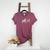 Boston Terrier 4th Of July Dog Patriotic USA Flag Man Woman Women's Heather T-Shirt Heather Maroon