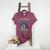 Boston Terrier American Gentleman Bibliophile Book Lover Women's Heather T-Shirt Heather Maroon