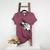 Boston Terrier Bostie Dog Kids Boys Girls Women's Heather T-Shirt Heather Maroon