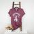 Boston Terrier Boy Cute Cartoon Dog Owner Pet Boston Terrier Women's Heather T-Shirt Heather Maroon