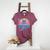 Boston Terrier Dad Retro Women's Heather T-Shirt Heather Maroon
