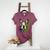 Boston Terrier In Day Of The Dead Sugar Skull Dog Women's Heather T-Shirt Heather Maroon