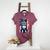 Boston Terrier Dog American USA US Flag Pets Vintage Outfit Women's Heather T-Shirt Heather Maroon