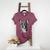 Boston Terrier Dog Motif Pet Illustration Boston Terrier For Men Women Kids Women's Heather T-Shirt Heather Maroon