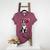 Boston Terrier Dog Valentine's Day Dog Owner Valentine Women's Heather T-Shirt Heather Maroon
