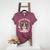 Boston Terrier Mom Mother's Day Women's Heather T-Shirt Heather Maroon