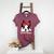Boston Terrier Mum Dog Woman Idea Women's Heather T-Shirt Heather Maroon