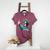 Boston Terrier Selfie Statue Of Liberty 4th Of July American Women's Heather T-Shirt Heather Maroon