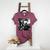 Boston Terrier Graphic Selfie With UFOs Weird Aliens Women's Heather T-Shirt Heather Maroon