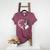 Boston Terrier Shirts For Women Girls Kids Heart Cute Women's Heather T-Shirt Heather Maroon