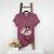 Boston Terrier In The Snow Merry Christmas Winter Women's Heather T-Shirt Heather Maroon