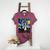 Boston Terrier Starry Night Van Gogh Art Women's Heather T-Shirt Heather Maroon