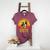 Boston Terrier Never Underestimate a Girl With a Bostie Women's Heather T-Shirt Heather Maroon