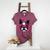 Boston Terrier Valentines Day Shirt Heart Dog Lover Women's Heather T-Shirt Heather Maroon