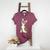 Brindle Boston Terrier Dog Patriotic Shirt USA Flag Women's Heather T-Shirt Heather Maroon