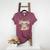 Cute Floral Highland Cow Back To School For Women Teacher Women's Heather T-Shirt Heather Maroon