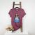 Cute Pocket Boston Terrier Lover Dog Mom Women's Heather T-Shirt Heather Maroon