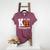 Fall Kindergarten Teacher K Is For Buffalo Plaid Pumpkin Women's Heather T-Shirt Heather Maroon Fall Kindergarten Teacher K Is For Buffalo Plaid Pumpkin Women's Heather T-Shirt Heather Maroon