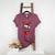 Family Matching Reindeer Xmas Boston Terrier Christmas Women's Heather T-Shirt Heather Maroon