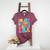 In My Glowing Teacher Era Groovy Colorful Bright Women's Heather T-Shirt Heather Maroon In My Glowing Teacher Era Groovy Colorful Bright Women's Heather T-Shirt Heather Maroon