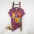 Halloween Spooky Syllable Types Teacher Educational Women's Heather T-Shirt Heather Maroon